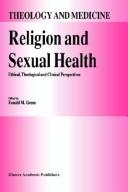 Front cover of Religion and sexual health by Ronald Michael Green