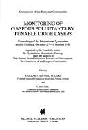 Front cover of Monitoring of Gaseous Pollutants by Tunable Diode Lasers by Unknown