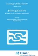 Cover of Selforganization by Wolfgang Krohn
