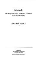 Cover of Petrarch by Jennifer Petrie