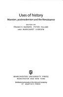 Front cover of Uses of history by Francis Barker