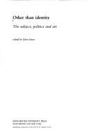 Cover of Other Than Identity by Juliet Steyn