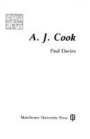 Cover of A.J. Cook by Paul Davies
