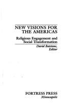 Front cover of New visions for the Americas by David B. Batstone