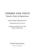 Cover of Themes and texts by A. K. Zholkovskiĭ