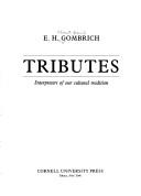 Cover of Tributes by E. H. Gombrich