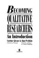 Front cover of Becoming qualitative researchers by Corrine Glesne