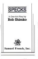 Cover of Specks by Rob Shimko