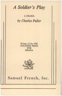 Cover of A soldier's play by Charles Fuller
