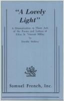 Cover of "A lovely light" by Dorothy Stickney