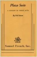 Cover of Plaza suite by Neil Simon