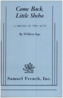 Cover of Come back, little Sheba by William Inge