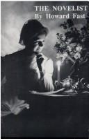 Cover of The novelist by Howard Fast