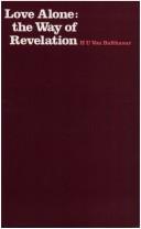 Front cover of Glaubhaft ist nur Liebe by Hans Urs von Balthasar