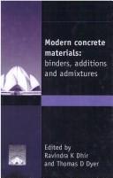 Cover of Modern concrete materials by Ravindra K. Dhir