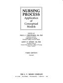 Cover of Nursing Process by Paula J. Christensen