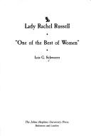 Front cover of Lady Rachel Russell by Lois G. Schwoerer