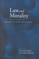 Cover of Law and morality by David Dyzenhaus