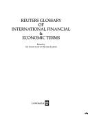 Front cover of Reuters glossary of international financial & economic terms by Reuters ltd