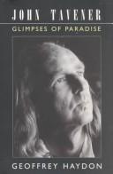 Cover of John Tavener by Geoffrey Haydon