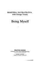 Cover of Being myself by Martina Navratilova