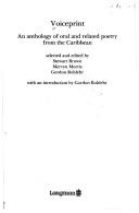 Cover of Voiceprint by Stewart Brown