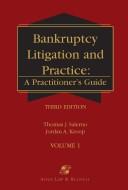 Front cover of Bankruptcy litigation and practice by Thomas J. Salerno