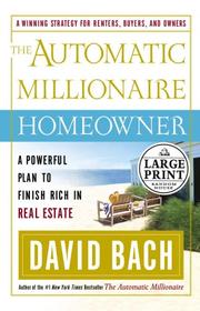 Cover of The Automatic Millionaire Homeowner by David Bach