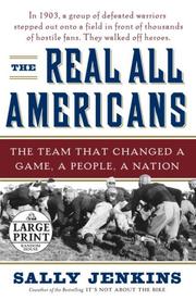 Front cover of The Real All Americans by Sally Jenkins