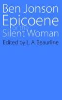 Front cover of Epicoene Or the Silent Woman by Ben Jonson