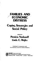 Front cover of Families and economic distress by Patricia Voydanoff