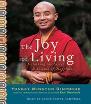 Front cover of The Joy of Living by Rinpoche Yongey Mingyur