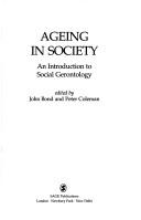 Cover of Ageing in society by Peter G. Coleman