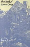 Front cover of The trial of Sören Qvist by Lewis, Janet