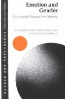 Cover of Emotion and gender by June Crawford