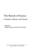 Front cover of The return of science by Philip Pomper