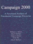 Cover of Campaign 2000 by William L. Benoit