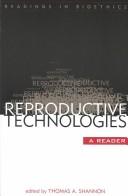 Cover of Reproductive technologies by Shannon, Thomas A.