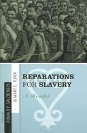 Front cover of Reparations for slavery by Mary Turck