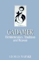 Cover of Gadamer by Georgia Warnke