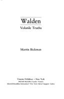 Cover of Walden by Martin Bickman
