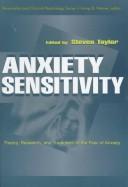 Cover of Anxiety sensitivity by Steven Taylor