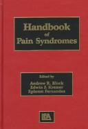 Cover of Handbook of pain syndromes by Andrew Block