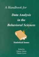 Cover of A Handbook for Data Analysis in the Behavioral Sciences by Gideon Keren