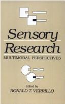 Cover of Sensory research by Ronald T. Verrillo