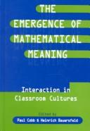 Front cover of The emergence of mathematical meaning by Paul Cobb