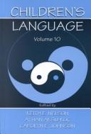 Cover of Children's language by Keith E. Nelson