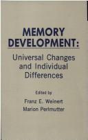 Cover of Memory development by Marion Perlmutter