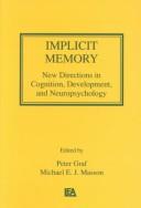 Cover of Implicit memory by Peter Graf