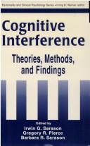 Cover of Cognitive interference by Irwin G. Sarason